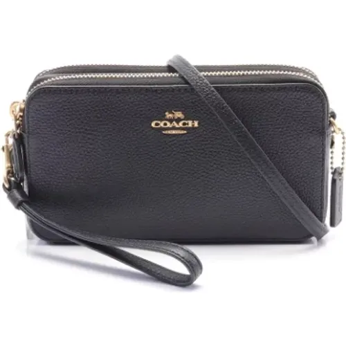 Pre-owned Cross Body Bags, female, , Size: ONE SIZE Pre-owned Leather shoulder-bags - Coach Pre-owned - Modalova