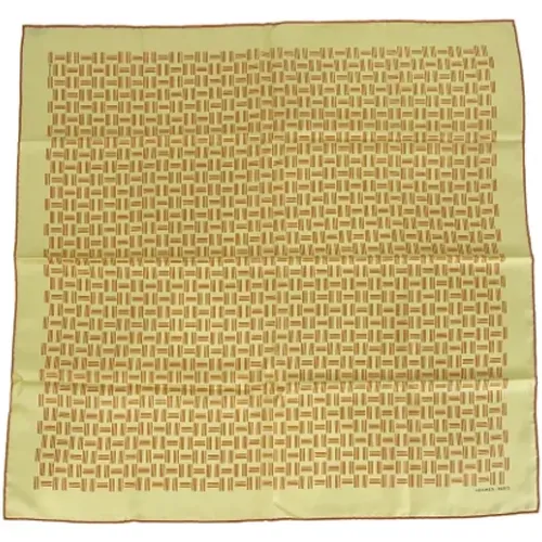 Pre-owned Scarves, female, , Size: ONE SIZE Pre-owned Silk scarves - Hermès Vintage - Modalova