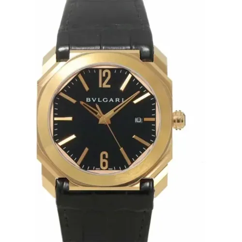 Pre-owned Watches, female, , Size: ONE SIZE Pre-owned Rose Gold watches - Bvlgari Vintage - Modalova