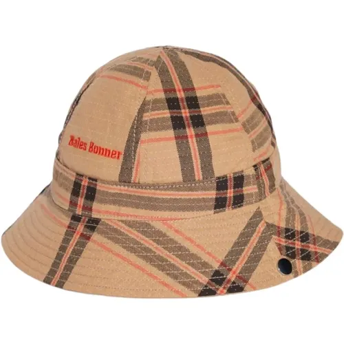 Hats, male, , Size: ONE SIZE Beige WB Hat - Adidas - Modalova