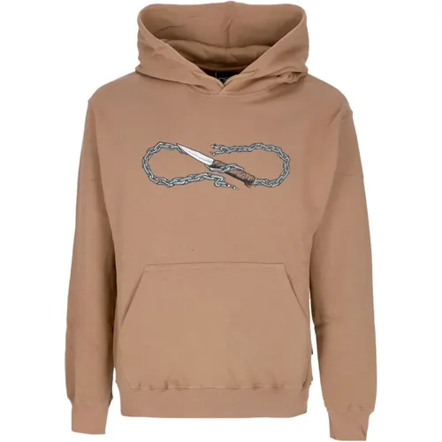 Hoodies, male, , Size: M Logo Chain Hoodie Camel - Propaganda - Modalova