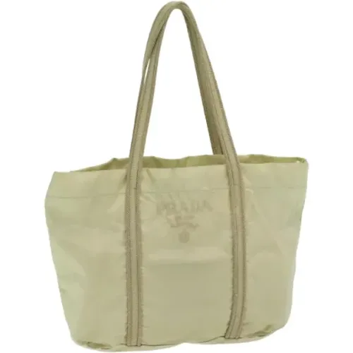 Pre-owned Tote Bags, female, , Size: ONE SIZE Pre-owned Nylon handbags - Prada Vintage - Modalova