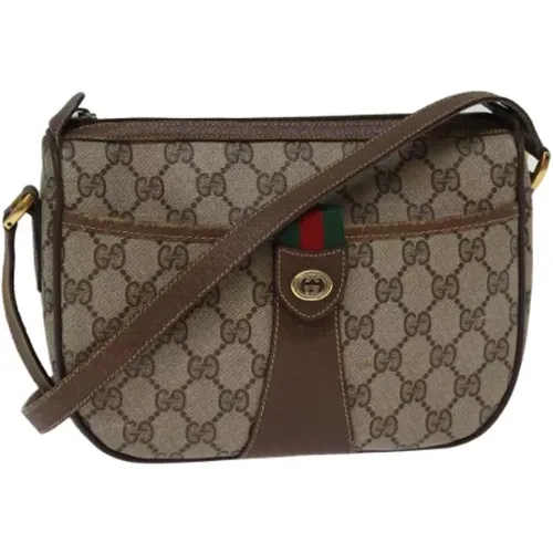 Pre-owned Canvas gucci-bags , female, Sizes: ONE SIZE - Gucci Vintage - Modalova