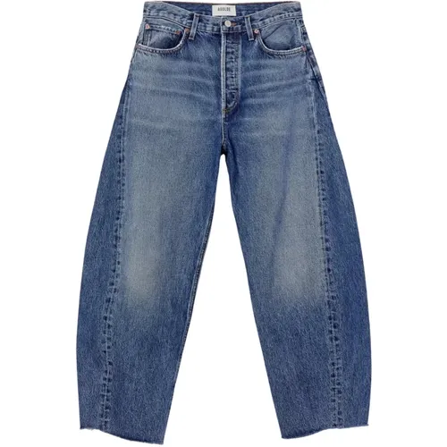 Luna Pieced Control Jeans , Damen, Größe: W26 - Agolde - Modalova