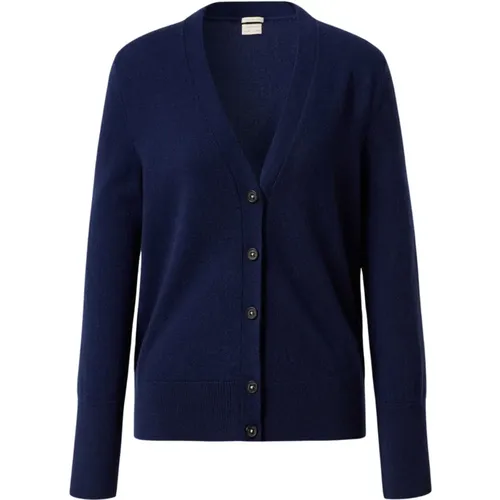 Cashmere Boxy Fit Cardigan , Damen, Größe: S - Massimo Alba - Modalova