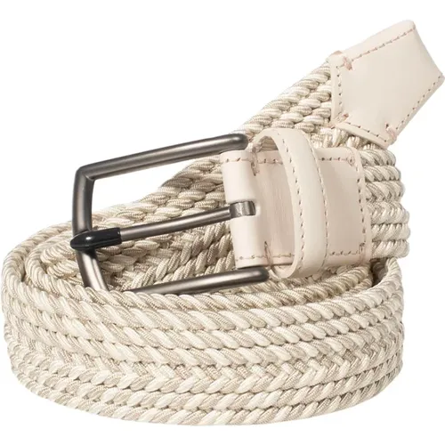 Braided Rope Belt , female, Sizes: 100 CM, 95 CM - Ermenegildo Zegna - Modalova