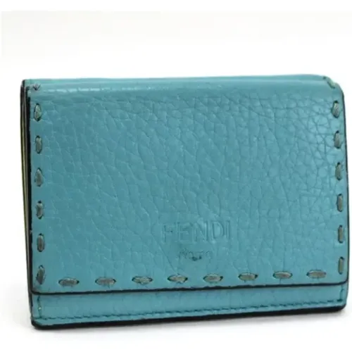 Pre-owned Leather wallets , female, Sizes: ONE SIZE - Fendi Vintage - Modalova