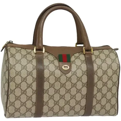 Pre-owned Leather travel-bags , female, Sizes: ONE SIZE - Gucci Vintage - Modalova