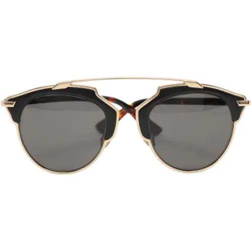 Pre-owned Accessories, female, , Size: ONE SIZE Pre-owned Acetate sunglasses - Dior Vintage - Modalova