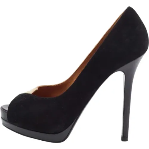 Pre-owned Suede heels , female, Sizes: 5 UK - Fendi Vintage - Modalova