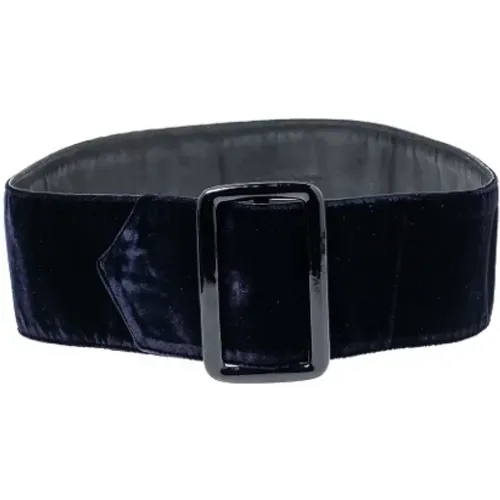 Pre-owned Velvet belts , female, Sizes: ONE SIZE - Armani Pre-owned - Modalova