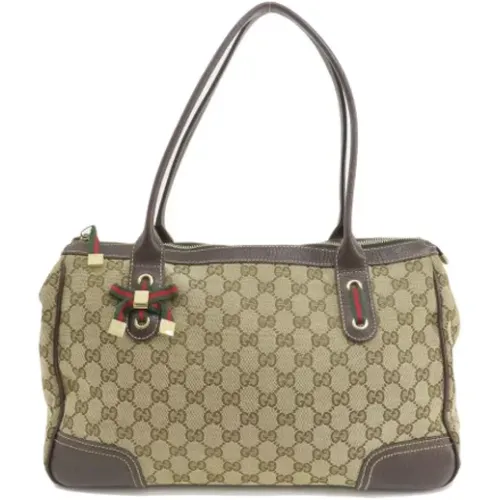 Pre-owned Canvas totes , female, Sizes: ONE SIZE - Gucci Vintage - Modalova