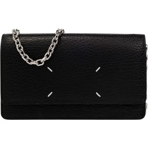 Wallet on chain , female, Sizes: ONE SIZE - Maison Margiela - Modalova