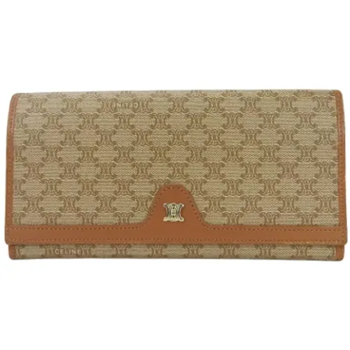 Pre-owned Canvas wallets , female, Sizes: ONE SIZE - Celine Vintage - Modalova