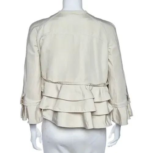 Pre-owned Baumwolle outerwear , Damen, Größe: M - Valentino Vintage - Modalova