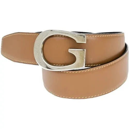 Pre-owned Belts, female, , Size: ONE SIZE Pre-owned Leather belts - Gucci Vintage - Modalova