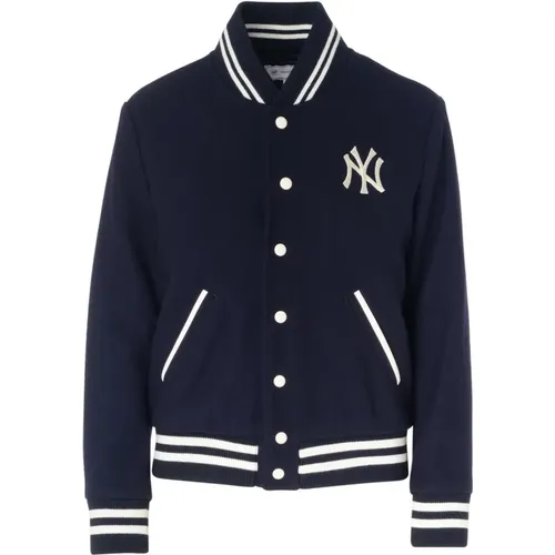 Bomber Jackets, female, , Size: M Varsity Jacket Yankees Serif Style - Sporty & Rich - Modalova