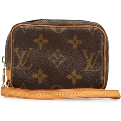 Pre-owned Wallets, female, , Size: ONE SIZE Pre-owned Canvas wallets - Louis Vuitton Vintage - Modalova