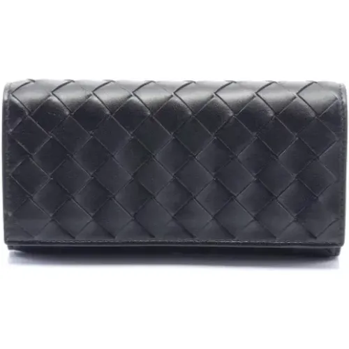 Pre-owned Leather wallets , female, Sizes: ONE SIZE - Bottega Veneta Vintage - Modalova