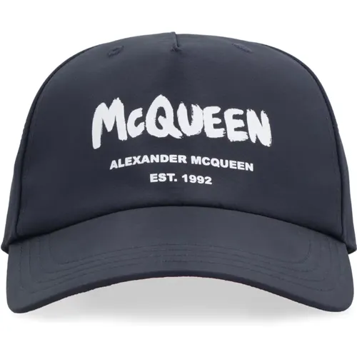 Caps, male, , Size: S Logo Baseball Cap - alexander mcqueen - Modalova