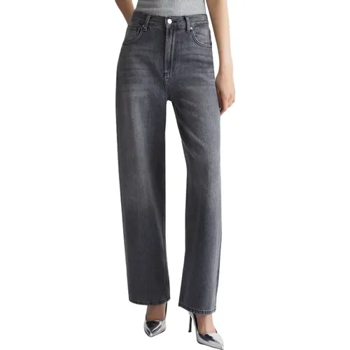 Blaue Denim Jeans in Grau , Damen, Größe: W27 - Liu Jo - Modalova