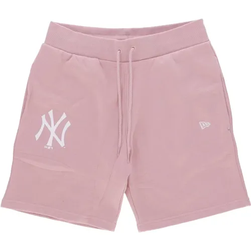 Casual Shorts, male, , Size: S Yankees Baseball Shorts Rose/White - new era - Modalova