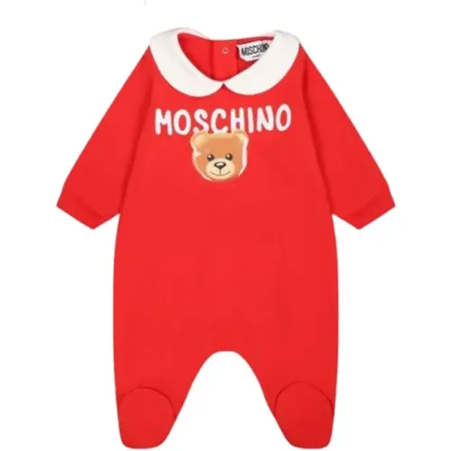 Teddy-Logo Baumwollset für Babys - Moschino - Modalova