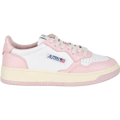 Panelled Sneakers with Logo Patch , female, Sizes: 4 UK, 3 UK, 2 UK, 6 UK, 7 UK, 5 UK - Autry - Modalova