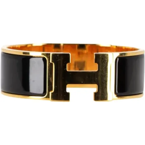 Pre-owned Jewellery, female, , Size: ONE SIZE Pre-owned Yellow Gold bracelets - Hermès Vintage - Modalova