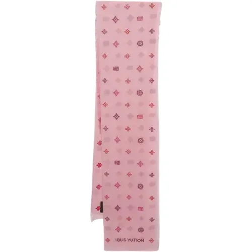 Pre-owned Scarves, female, , Size: ONE SIZE Pre-owned Cotton scarves - Louis Vuitton Vintage - Modalova