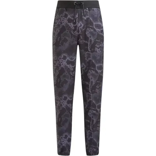 Sweatpants, male, , Size: L Geo Night Jogging Pants - Alviero Martini 1a Classe - Modalova