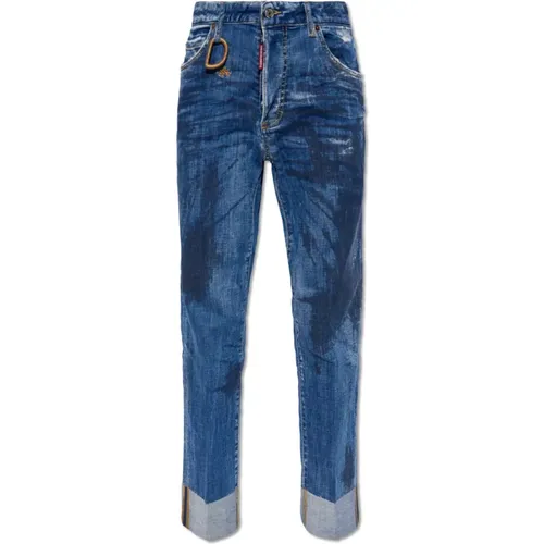 Boston Jeans , Damen, Größe: S - Dsquared2 - Modalova