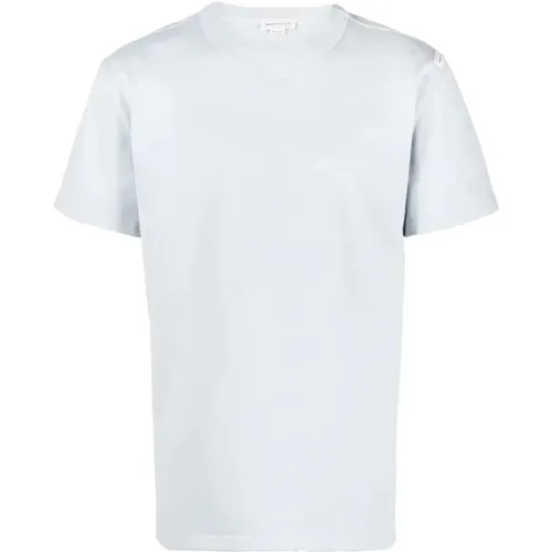 Men`s Grey Mid-Weight Jersey T-Shirt , male, Sizes: S - alexander mcqueen - Modalova