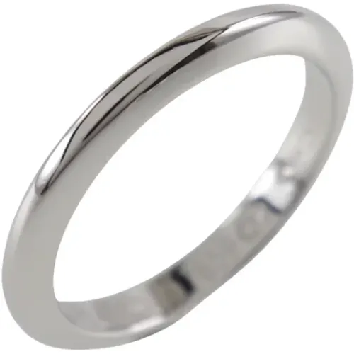 Pre-owned Jewellery, female, , Size: ONE SIZE Pre-owned Platinum rings - Cartier Vintage - Modalova