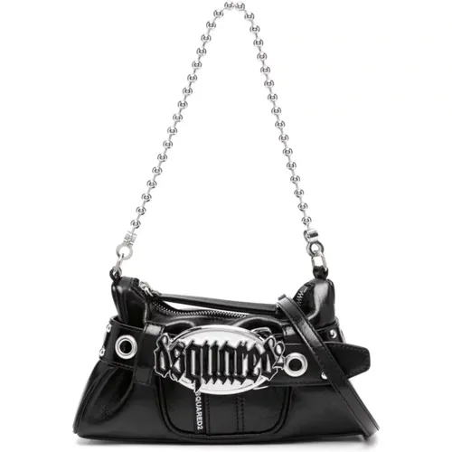 Stylish Clutch Bag 2124C , female, Sizes: ONE SIZE - Dsquared2 - Modalova