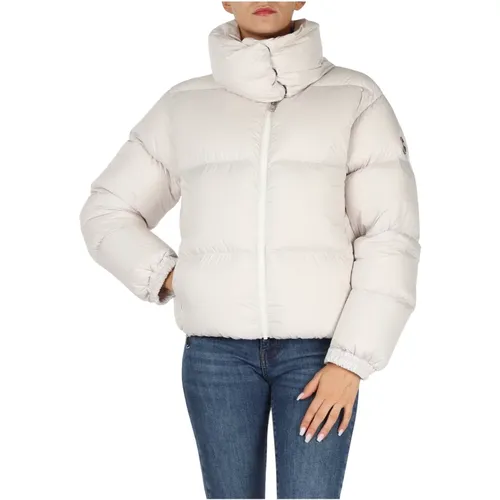 Quilted Down Jacket with Long Sleeves , female, Sizes: L, M - Colmar - Modalova