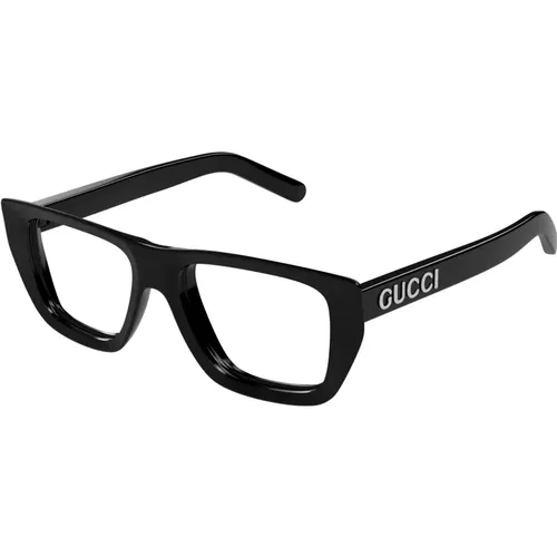 Glasses, male, , Size: 52 MM Fashion Eyeglasses Frame - Gucci - Modalova