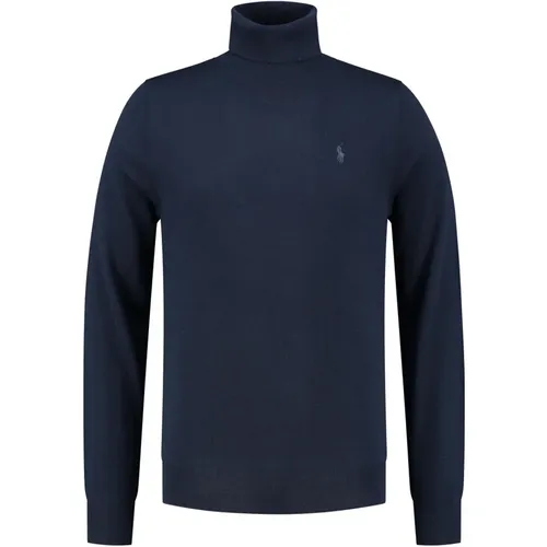 Turtlenecks, male, , Size: M Classic Long Sleeve Turtleneck - Polo Ralph Lauren - Modalova