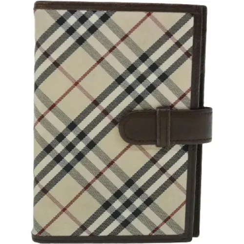 Pre-owned Cotton wallets , female, Sizes: ONE SIZE - Burberry Vintage - Modalova