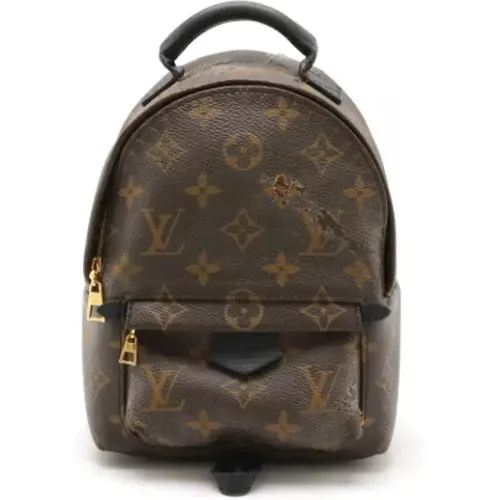 Pre-owned Backpacks, female, , Size: ONE SIZE Pre-owned Canvas louis-vuitton-bags - Louis Vuitton Vintage - Modalova