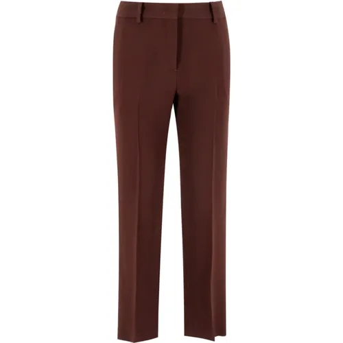 Elegant Yarn Trousers for Dynamic Women , female, Sizes: M, XS, S, L - Ermanno Scervino - Modalova