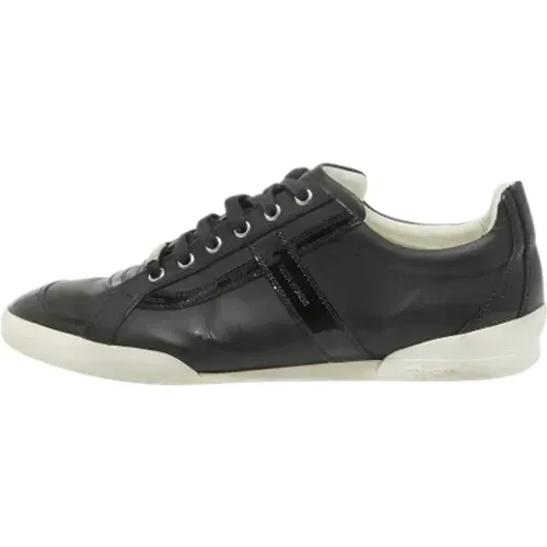 Pre-owned Sneakers, male, , Size: 10 US Pre-owned Leather sneakers - Dior Vintage - Modalova