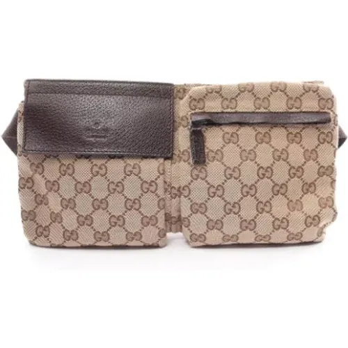 Pre-owned Canvas gucci-bags , female, Sizes: ONE SIZE - Gucci Vintage - Modalova