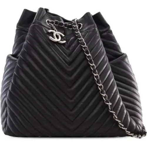 Pre-owned Bucket Bags, female, , Size: ONE SIZE Pre-owned Leather chanel-bags - Chanel Vintage - Modalova