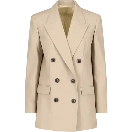 Eleganter Beiger Doppelreiher-Blazer - Isabel marant - Modalova