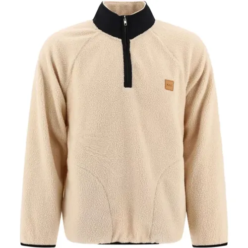 Ecru Sweat Island Stylischer Sweatshirt , Herren, Größe: M - A.P.C. - Modalova