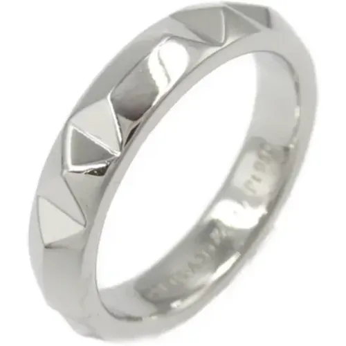 Pre-owned Jewellery, female, , Size: ONE SIZE Pre-owned Platinum rings - Tiffany & Co. Pre-owned - Modalova