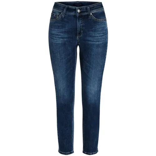 Slim Fit Denim Jeans , Damen, Größe: L - CAMBIO - Modalova