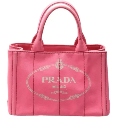 Pre-owned Tote Bags, female, , Size: ONE SIZE Pre-owned Fabric prada-bags - Prada Vintage - Modalova