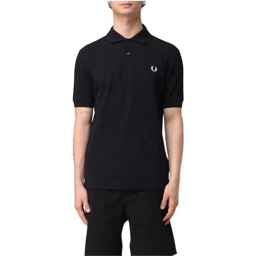 Polo Shirts, male, , Size: M Classic Short Sleeve Polo Shirt - Fred Perry - Modalova